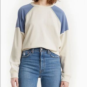 Colorblock Everyday Crewneck Sweatshirt size Small